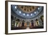 Inside the Frederik's Church (The Marble Church) (Marmorkirken)-Michael Runkel-Framed Photographic Print