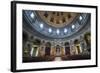 Inside the Frederik's Church (The Marble Church) (Marmorkirken)-Michael Runkel-Framed Photographic Print