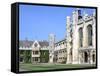 Inside the Great Court, Trinity College, Cambridge, Cambridgeshire-Peter Thompson-Framed Stretched Canvas