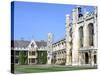 Inside the Great Court, Trinity College, Cambridge, Cambridgeshire-Peter Thompson-Stretched Canvas