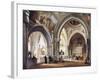 Inside the Monastery in Altacomba, 1833-Giovanni Migliara-Framed Giclee Print