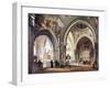 Inside the Monastery in Altacomba, 1833-Giovanni Migliara-Framed Giclee Print