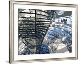 Inside the Reichstag, Berlin, Germany-Hans Peter Merten-Framed Photographic Print