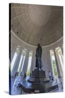 Inside the Rotunda at the Jefferson Memorial-Michael Nolan-Stretched Canvas