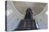 Inside the Rotunda at the Jefferson Memorial-Michael Nolan-Stretched Canvas