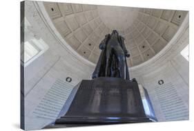 Inside the Rotunda at the Jefferson Memorial-Michael Nolan-Stretched Canvas