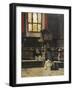 Inside the Sacristy with Monks-Giuseppe Antonio Orelli-Framed Giclee Print