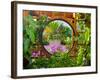 Inside the San Francisco Conservatory of Flowers, San Francisco, California, USA-Julie Eggers-Framed Photographic Print