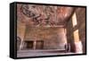 Inside the Urn Tomb, Royal Tombs, Petra, Jordan, Middle East-Richard Maschmeyer-Framed Stretched Canvas