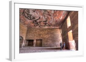 Inside the Urn Tomb, Royal Tombs, Petra, Jordan, Middle East-Richard Maschmeyer-Framed Photographic Print