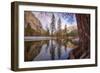 Inside the Valley, Yosemite-Vincent James-Framed Photographic Print