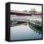 Inside the Walls of the Forbidden City-Jason Hosking-Framed Stretched Canvas