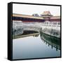 Inside the Walls of the Forbidden City-Jason Hosking-Framed Stretched Canvas