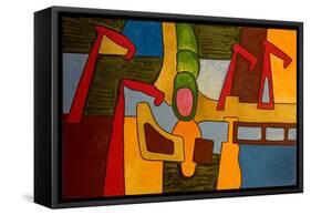 Inside the World of Caterpillars, 2007-Jan Groneberg-Framed Stretched Canvas
