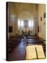 Inside Very Small Chapel in the Town of Volpaia Chianti Tuscany-Terry Eggers-Stretched Canvas