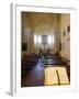 Inside Very Small Chapel in the Town of Volpaia Chianti Tuscany-Terry Eggers-Framed Photographic Print