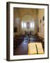 Inside Very Small Chapel in the Town of Volpaia Chianti Tuscany-Terry Eggers-Framed Photographic Print