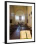 Inside Very Small Chapel in the Town of Volpaia Chianti Tuscany-Terry Eggers-Framed Photographic Print