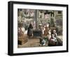 Inside View of a Hut Built by the Mennonist Settlers in Kansas. United States.-Tarker-Framed Giclee Print