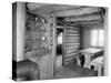 Inside View of Log Cabin-Philip Gendreau-Stretched Canvas