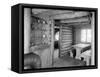 Inside View of Log Cabin-Philip Gendreau-Framed Stretched Canvas