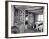 Inside View of Log Cabin-Philip Gendreau-Framed Photographic Print