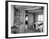 Inside View of Log Cabin-Philip Gendreau-Framed Photographic Print