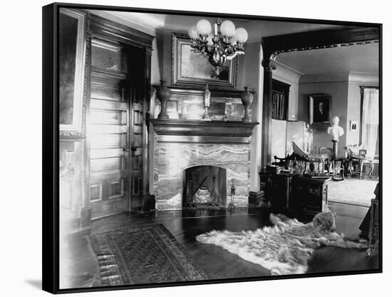 Inside William Jennings Bryan's Home-null-Framed Stretched Canvas