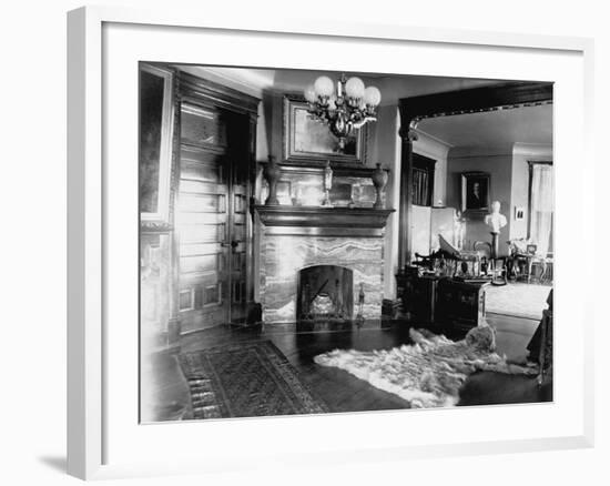 Inside William Jennings Bryan's Home-null-Framed Photographic Print