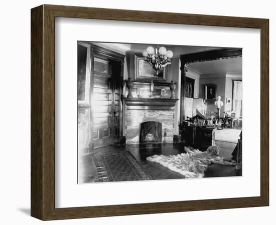 Inside William Jennings Bryan's Home-null-Framed Photographic Print