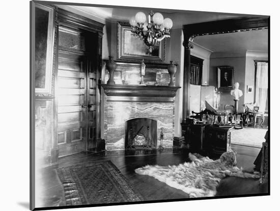 Inside William Jennings Bryan's Home-null-Mounted Photographic Print