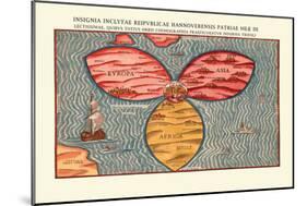 Insignia Inclytae Reipublicae Hannoverensis Patriae Meae Di-Heinrich Bunting-Mounted Art Print