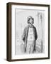 Inspecteur Privé Des Travaux Publics, Plate 13 from Les Toquades, 1858-Paul Gavarni-Framed Giclee Print