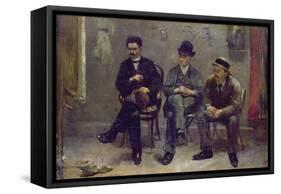 Inspecting Art, 1888-Floris Arntzenius-Framed Stretched Canvas