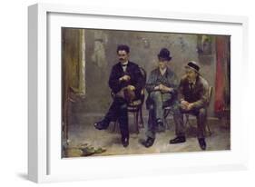 Inspecting Art, 1888-Floris Arntzenius-Framed Giclee Print