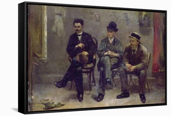 Inspecting Art, 1888-Floris Arntzenius-Framed Stretched Canvas