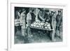 Inspecting Bread at a Bakery in France, Illustration from 'The Illustrated War News', January 1917-French Photographer-Framed Giclee Print