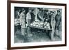 Inspecting Bread at a Bakery in France, Illustration from 'The Illustrated War News', January 1917-French Photographer-Framed Giclee Print