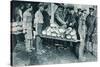 Inspecting Bread at a Bakery in France, Illustration from 'The Illustrated War News', January 1917-French Photographer-Stretched Canvas