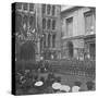 Inspecting the Guard of Honour at the Guildhall, London, World War I, C1914-C1916-null-Stretched Canvas