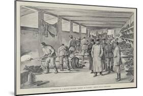 Inspection of a Russian Military Bakery at Warsaw-Johann Nepomuk Schonberg-Mounted Giclee Print