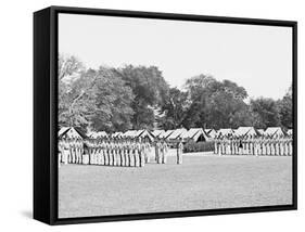 Inspection of Battalion, United States Military Academy, West Point, N.Y.-null-Framed Stretched Canvas