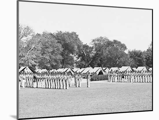 Inspection of Battalion, United States Military Academy, West Point, N.Y.-null-Mounted Photo