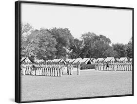 Inspection of Battalion, United States Military Academy, West Point, N.Y.-null-Framed Photo