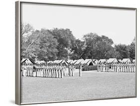 Inspection of Battalion, United States Military Academy, West Point, N.Y.-null-Framed Photo
