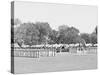 Inspection of Battalion with Color Guard, United States Military Academy, West Point, N.Y.-null-Stretched Canvas