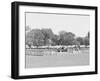 Inspection of Battalion with Color Guard, United States Military Academy, West Point, N.Y.-null-Framed Photo