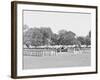 Inspection of Battalion with Color Guard, United States Military Academy, West Point, N.Y.-null-Framed Photo