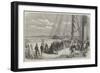 Inspection of HMS Galatea by the Queen in Osborne Bay, East Cowes-null-Framed Giclee Print