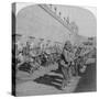 Inspection of the Cheshire Regiment in the Fort at Johannesburg, Boer War, South Africa, 1901-Underwood & Underwood-Stretched Canvas